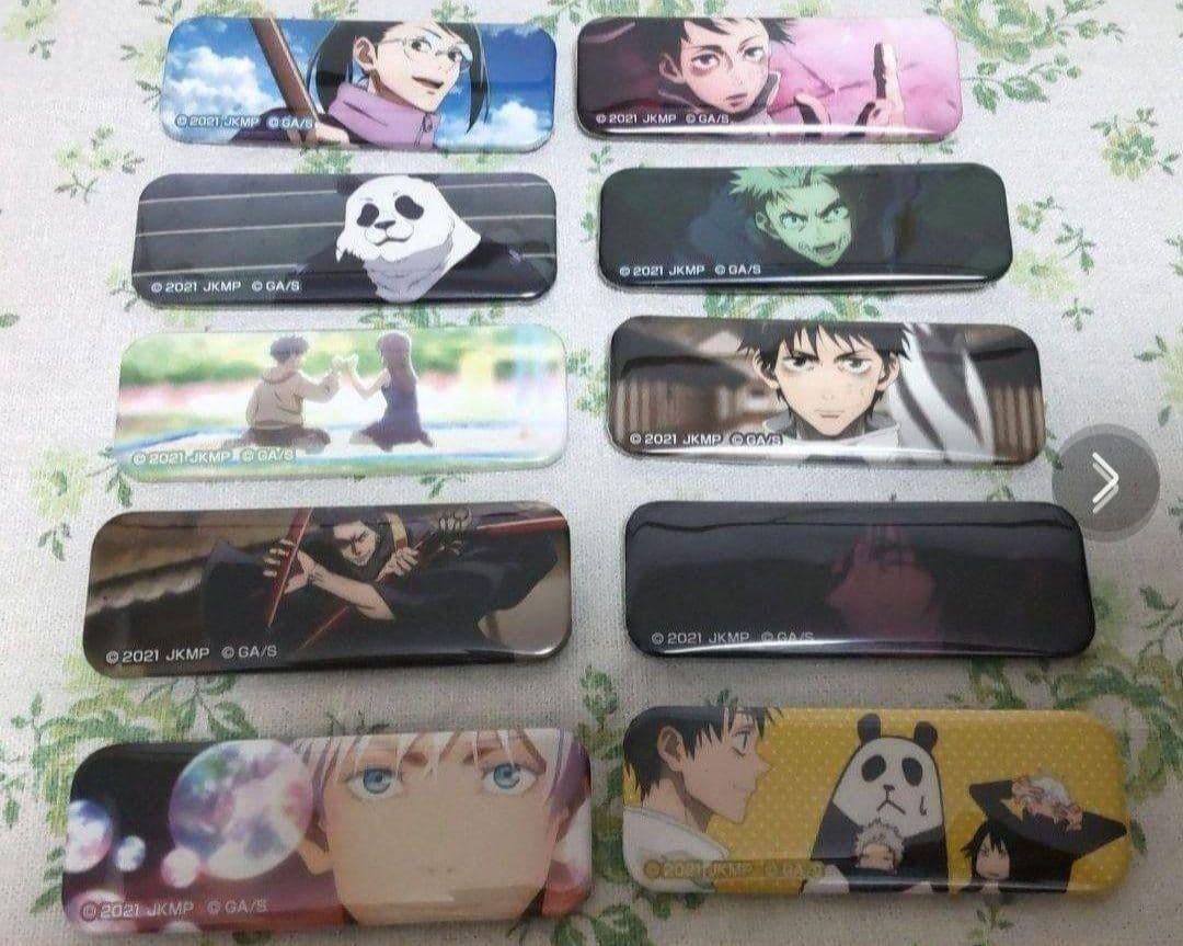 呪術廻戦0 スクエア缶バッジ 全10種類