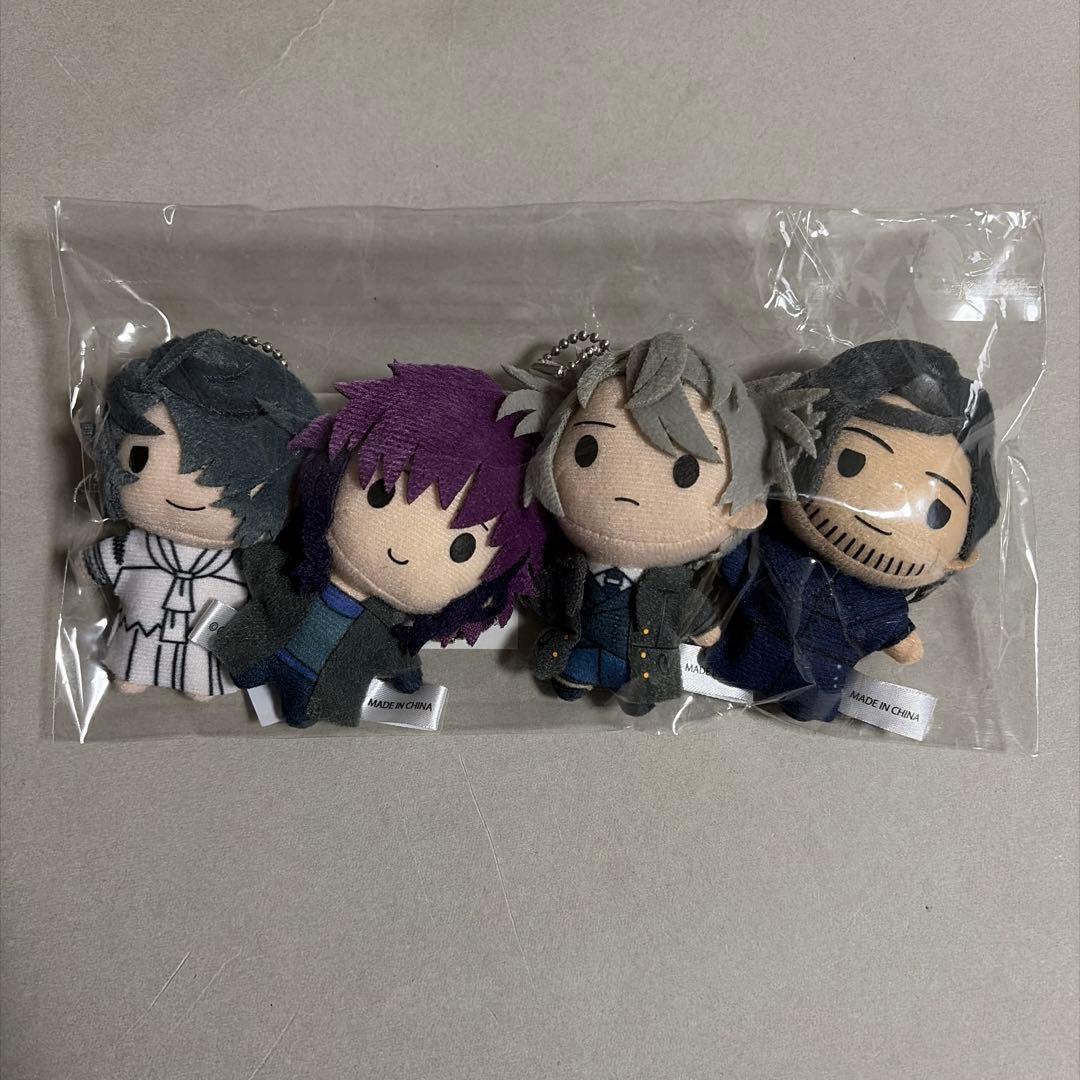 ぬいぐるみキーホルダー　jungle 比水　紫　磐舟　スクナ　K7S