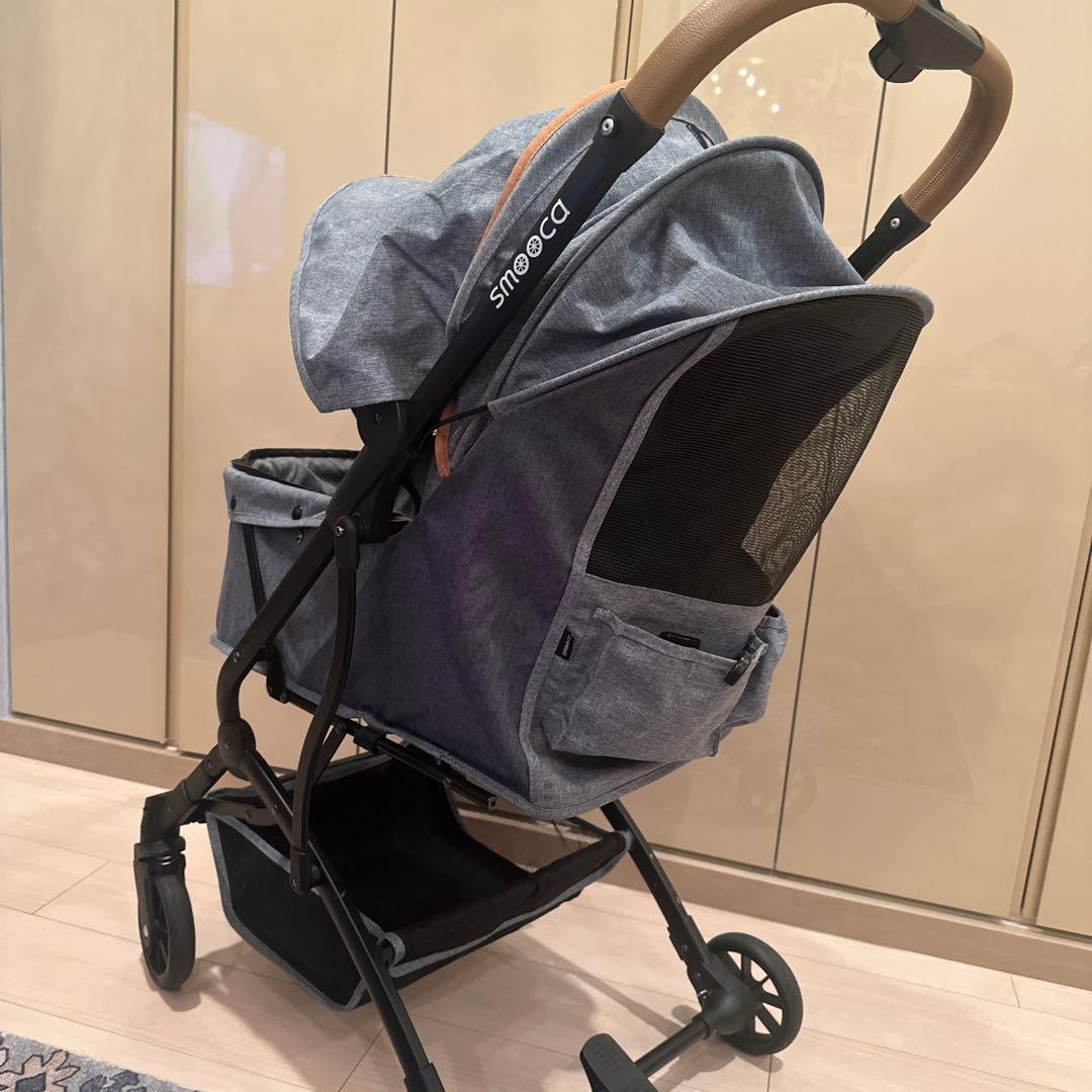 smooca⭐︎中型犬　ムーカ 4輪 ペットバギー　コンパクト収納折り畳み