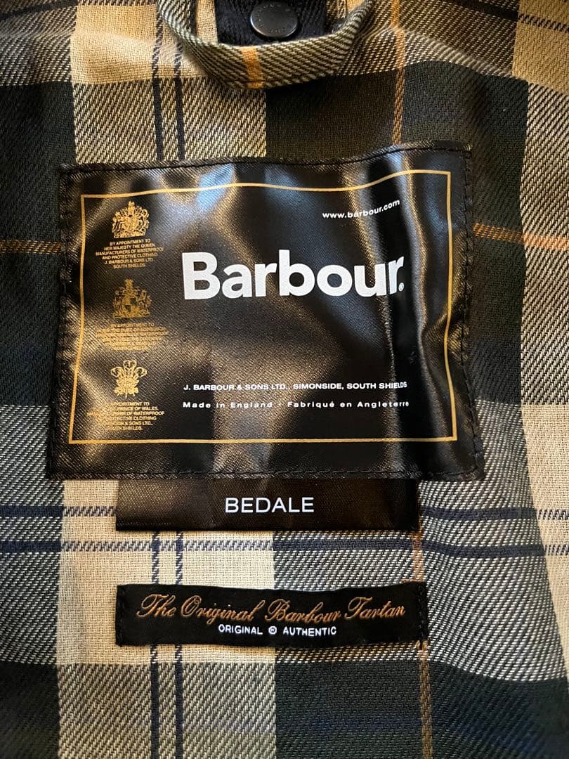 英国製 Barbour バブアー オイルドジャケット BEDALE ビデイル