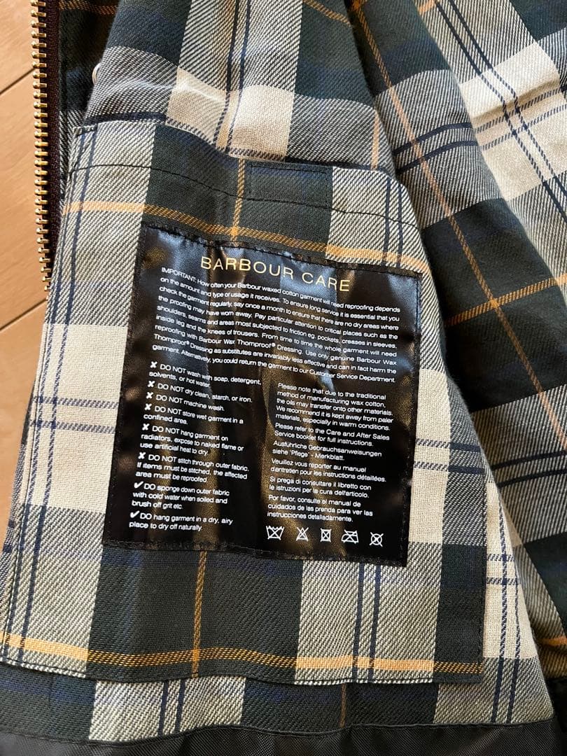 英国製 Barbour バブアー オイルドジャケット BEDALE ビデイル