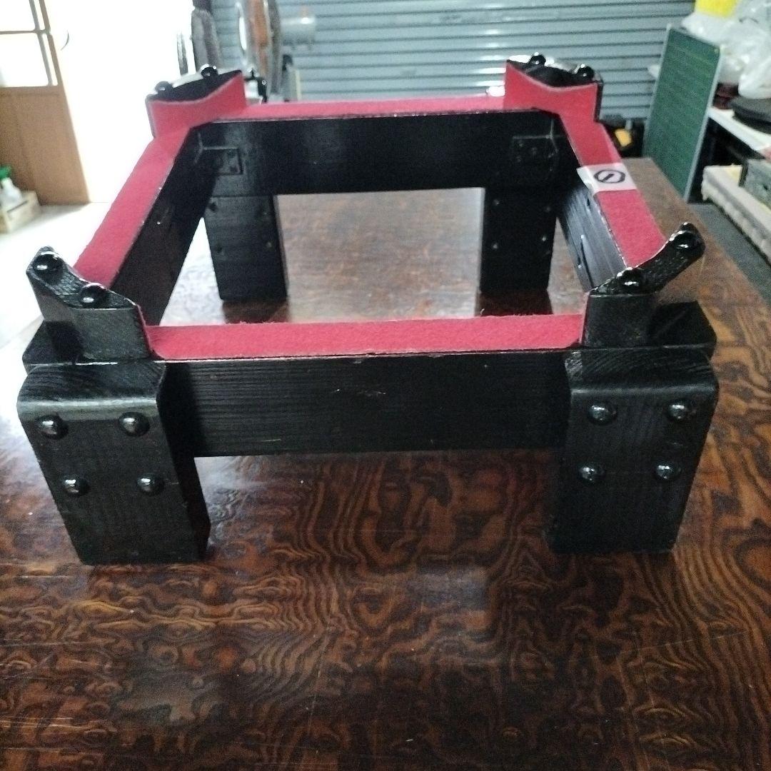 長胴太鼓　平打ち　立奏太鼓台　1.5尺用中古品①