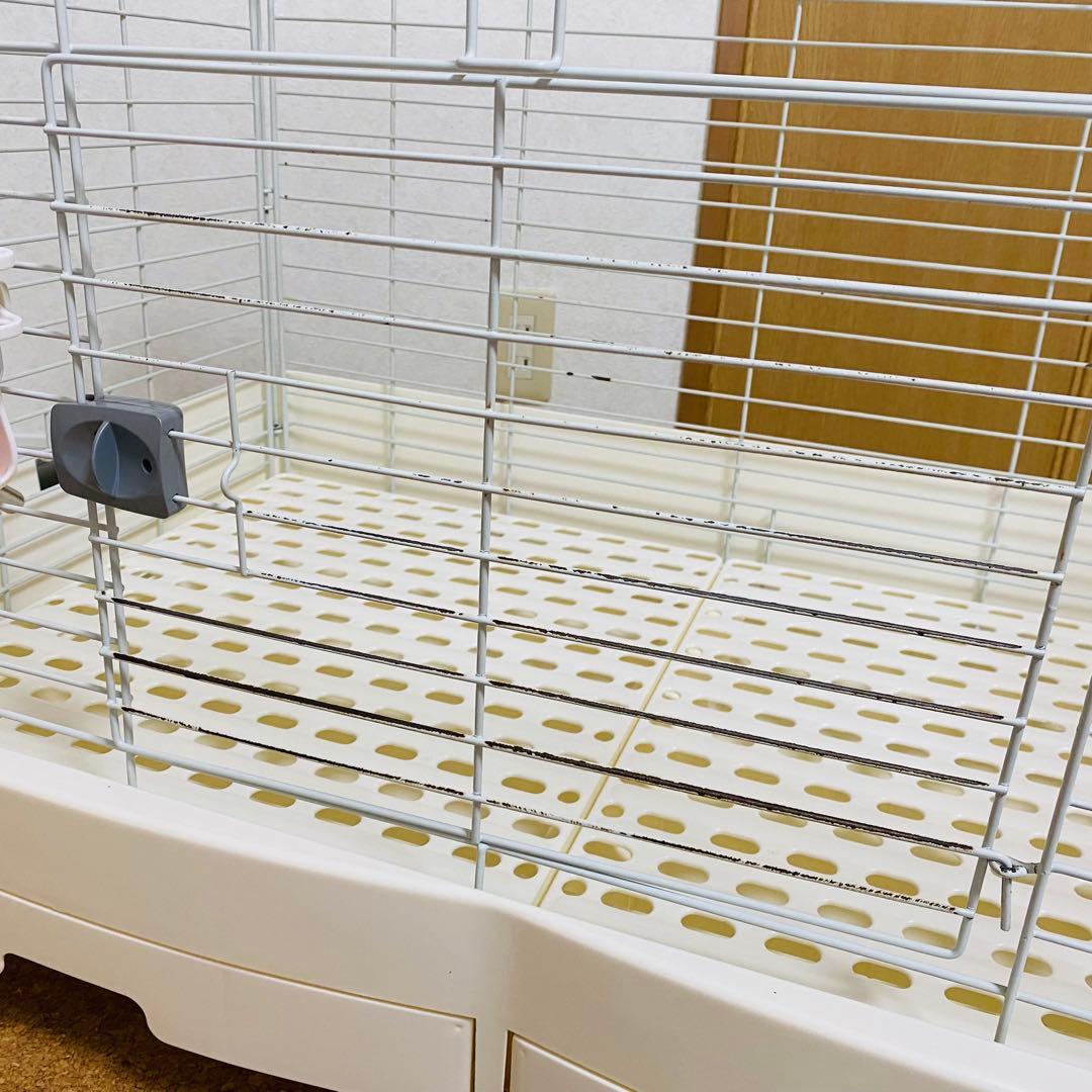 うさぎゲージ　サンコーイージーホームエボ80 白　ホワイト　ゆったり広々　小動物