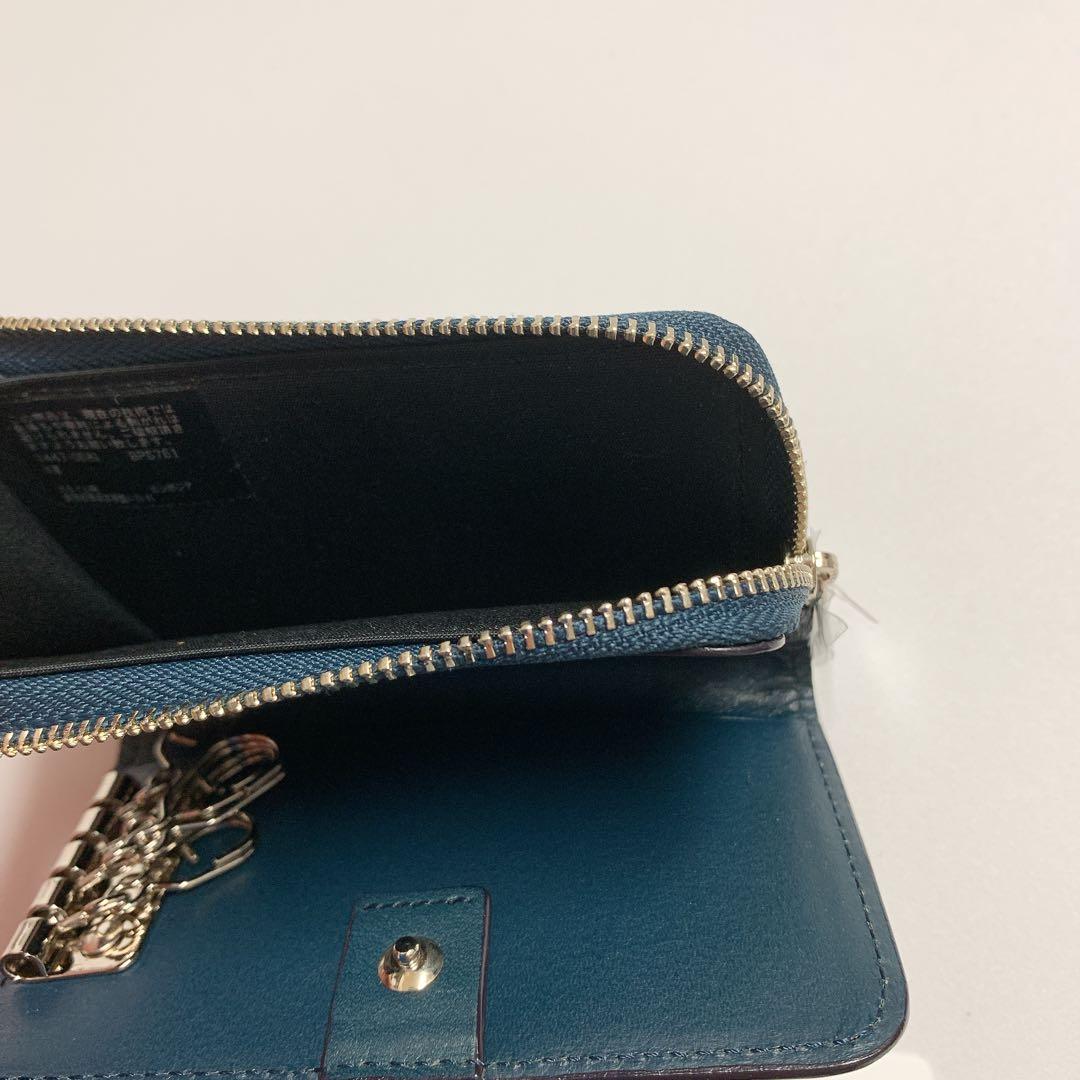 ポールスミス 小銭入れ付きキーケース 4連 マーブル　新品、訳あり