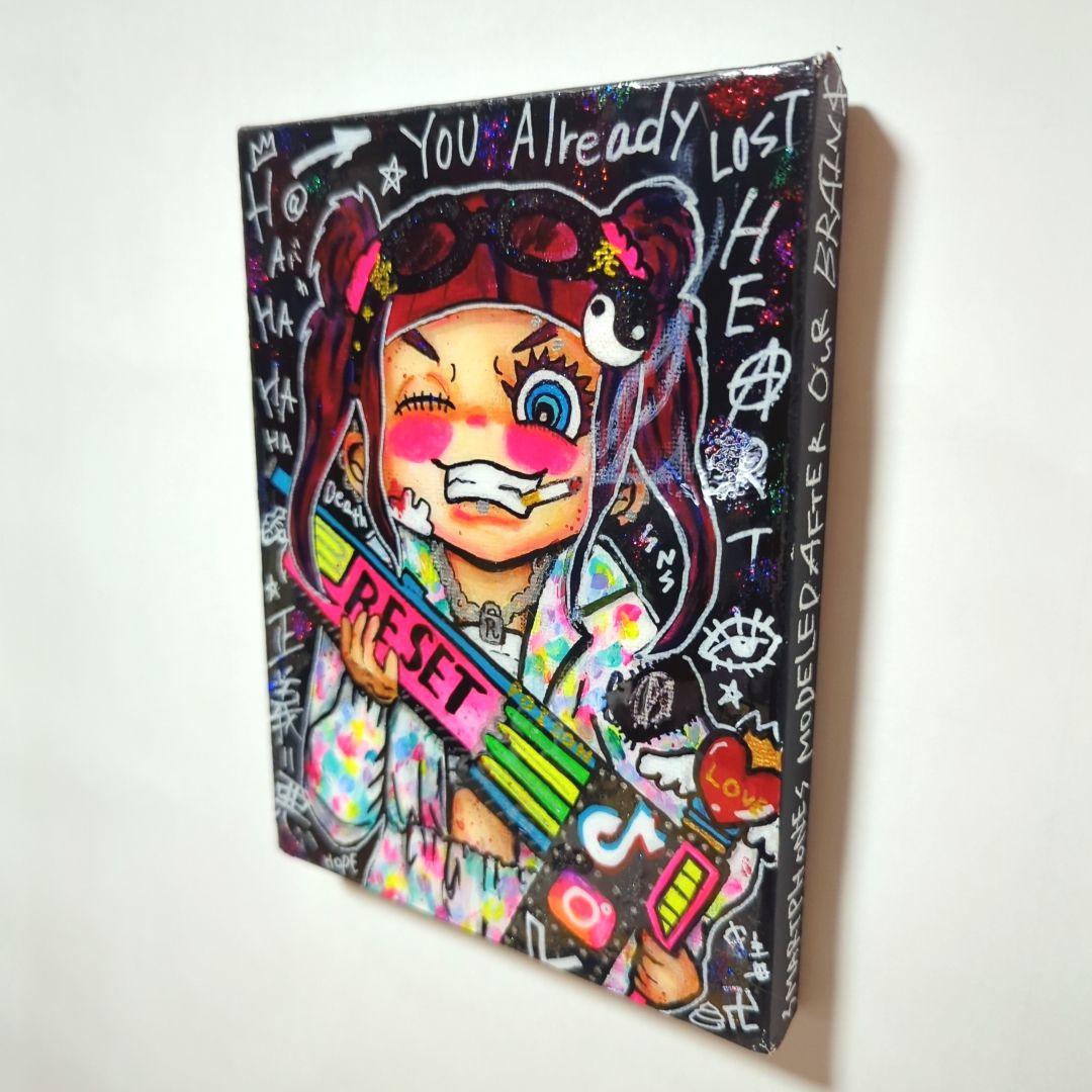 【一点物イラストアート】You already lost HEART【現代アート