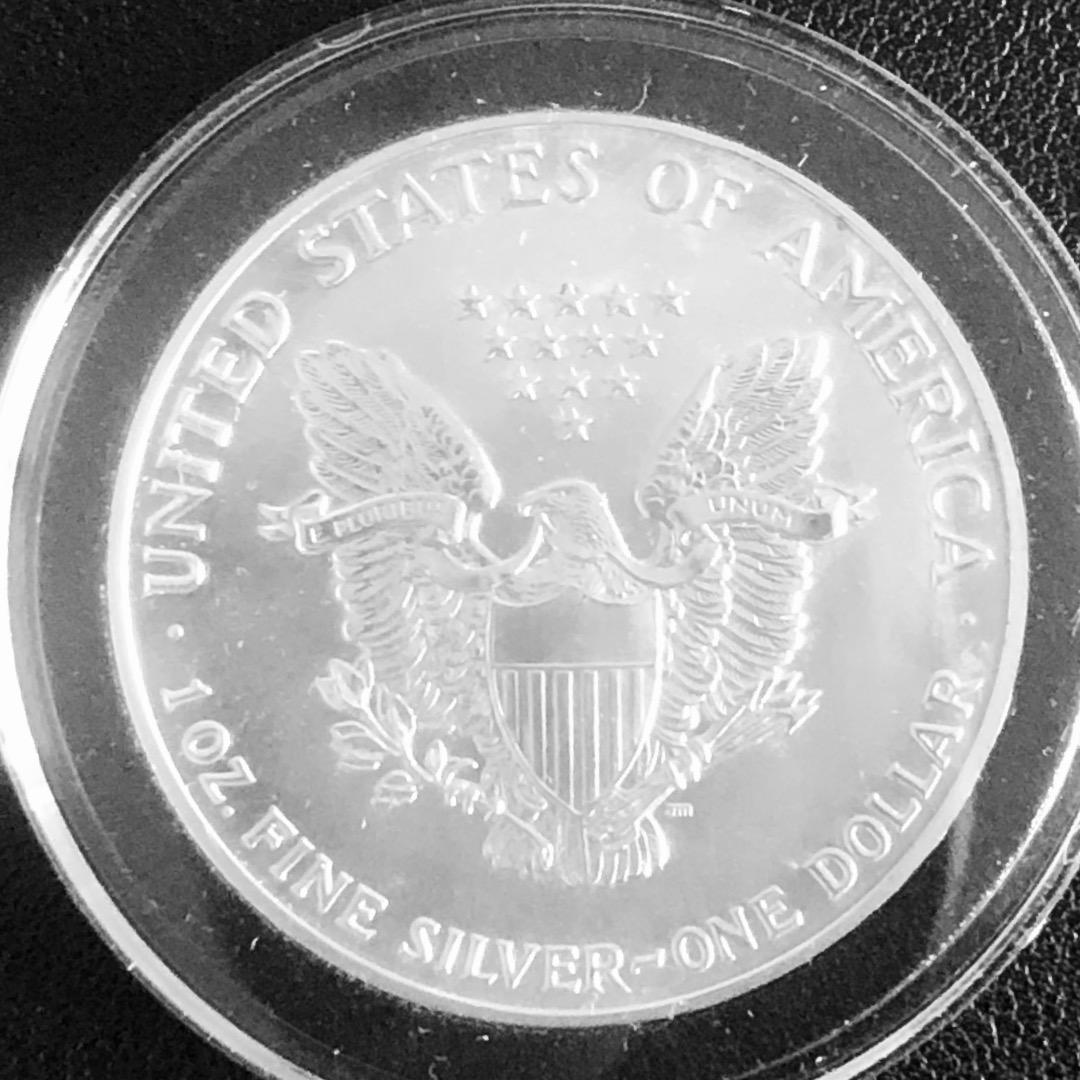 1990年 アメリカ シルバー イーグル 銀貨 1オンス