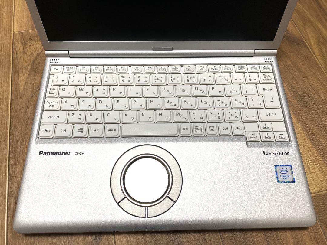 【高性能】Let's note SV8/SSD256GB/メモリ8GB/シルバー