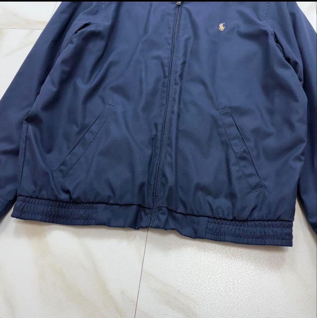 POLO RALPH LAUREN スイングトップ ポニー刺繍 ネイビー