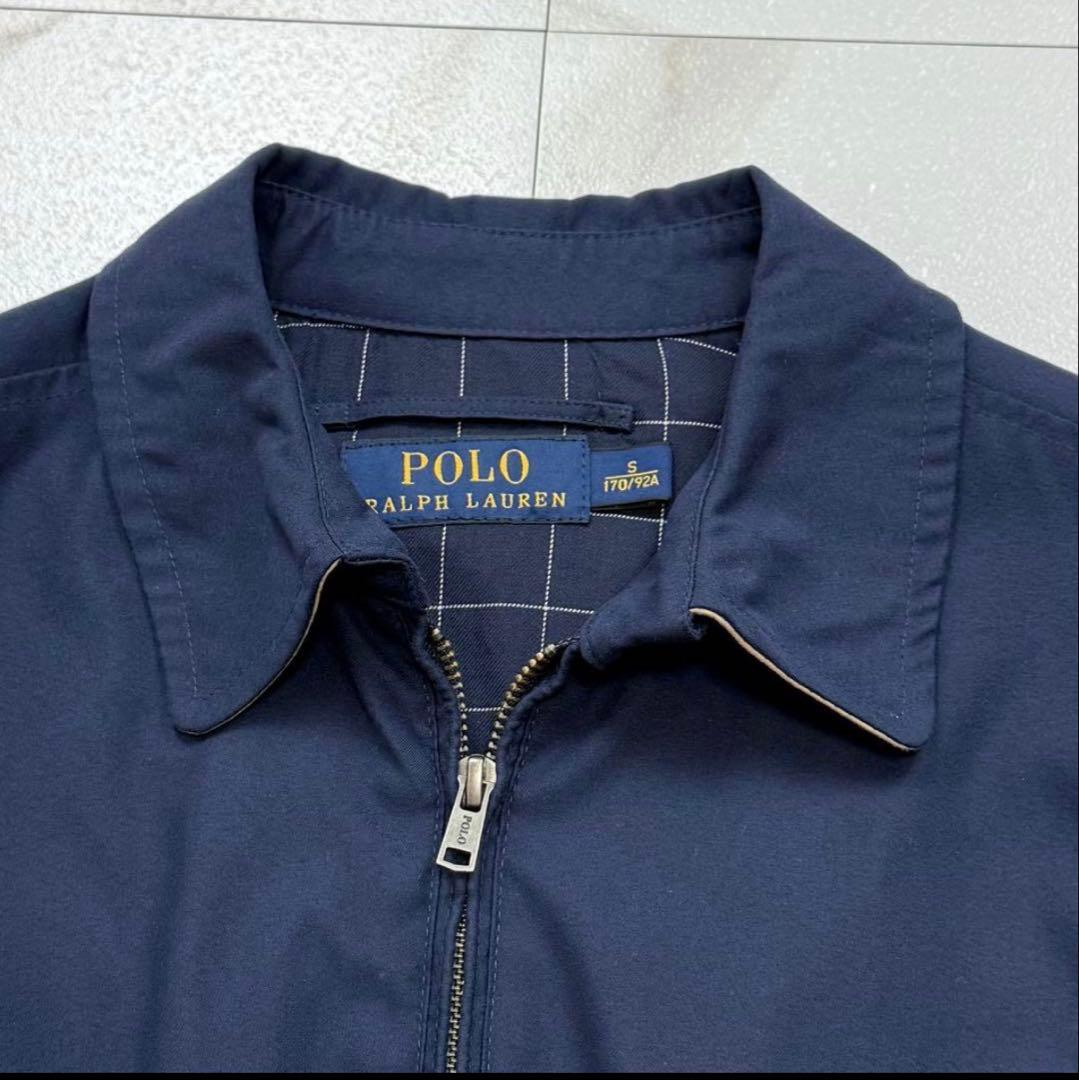 POLO RALPH LAUREN スイングトップ ポニー刺繍 ネイビー