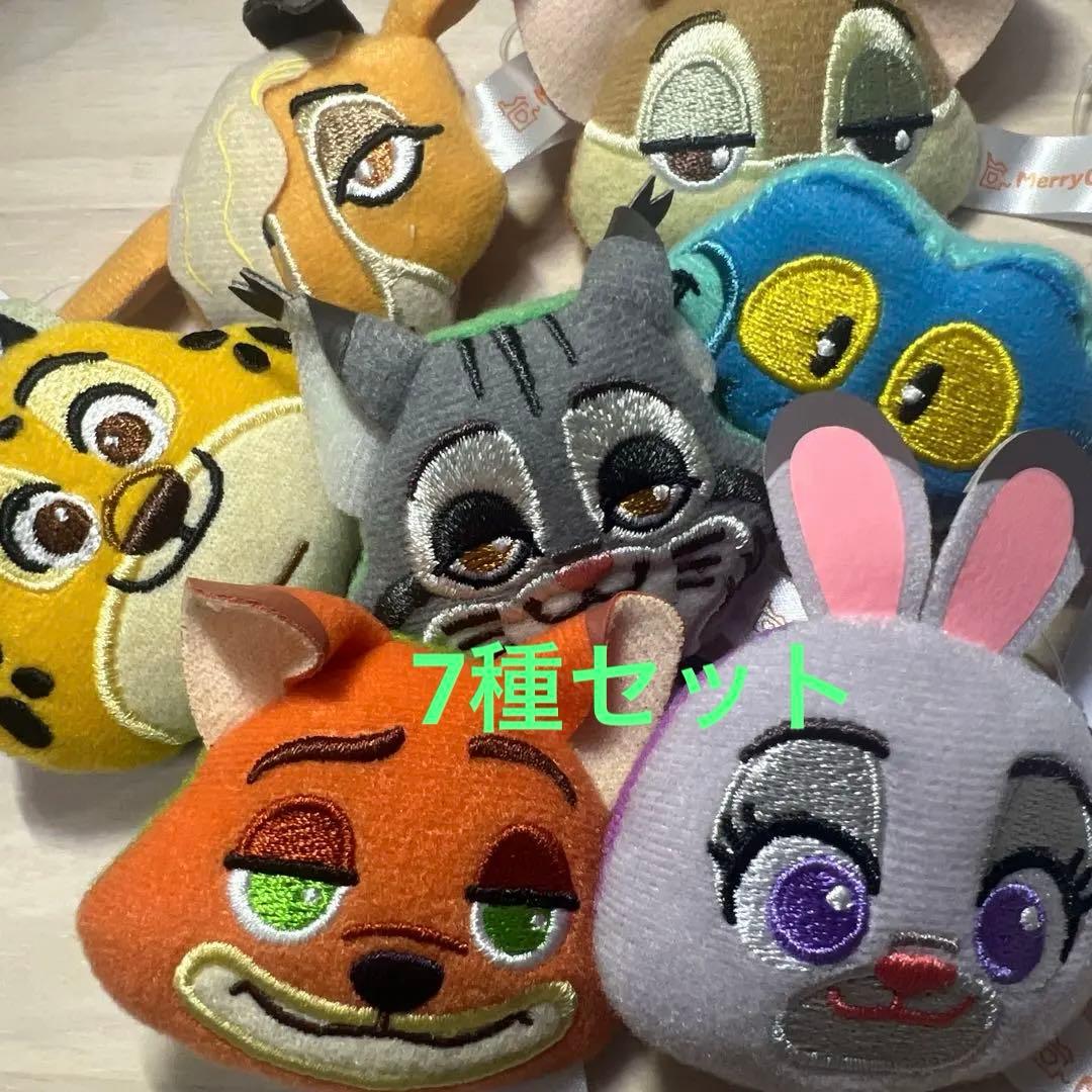 ズートピア2 MASHIMASHI ぬいぐるみフェイスリング