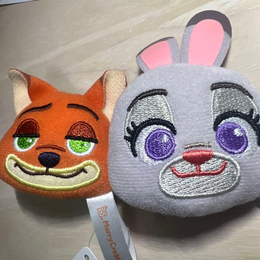 ズートピア2 MASHIMASHI ぬいぐるみフェイスリング
