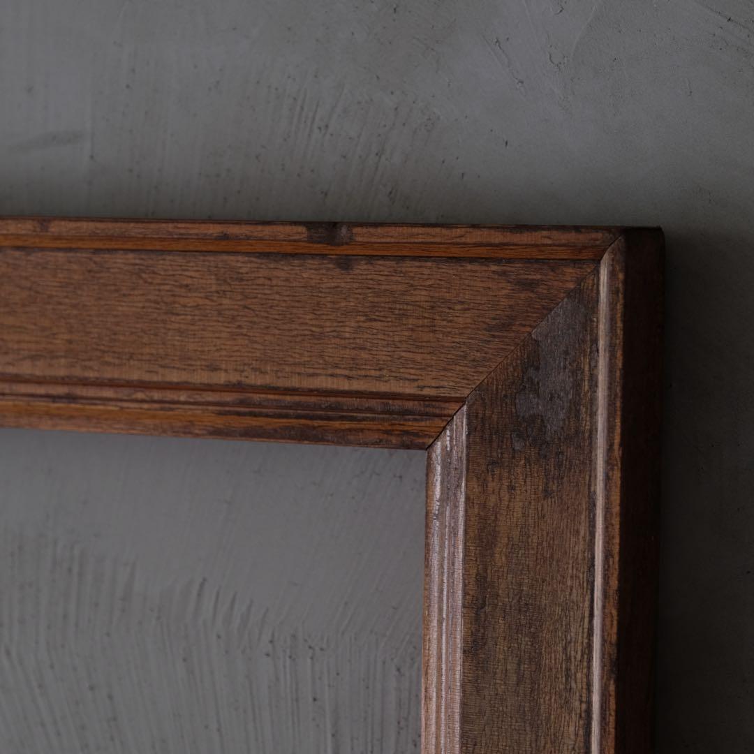 大型木製額縁　フレーム 絵画 レトロ ヴィンテージ 古家具