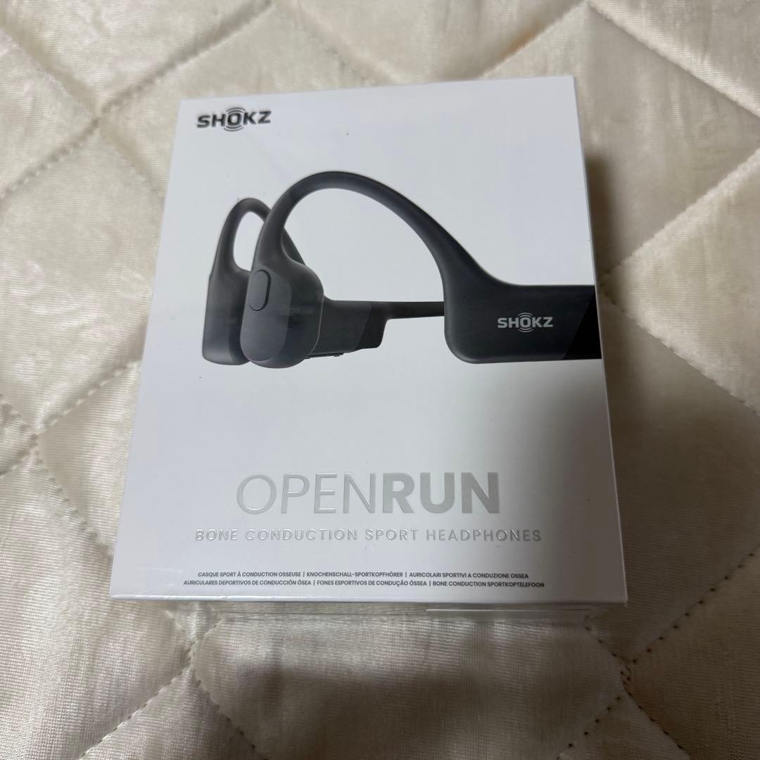 shokz OPENRUN 新品未開封 骨伝導イヤホン