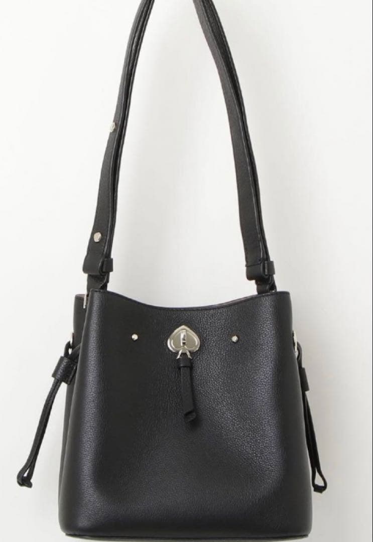 kate spade ケイトスペード マーティ バケットショルダーバッグ 黒