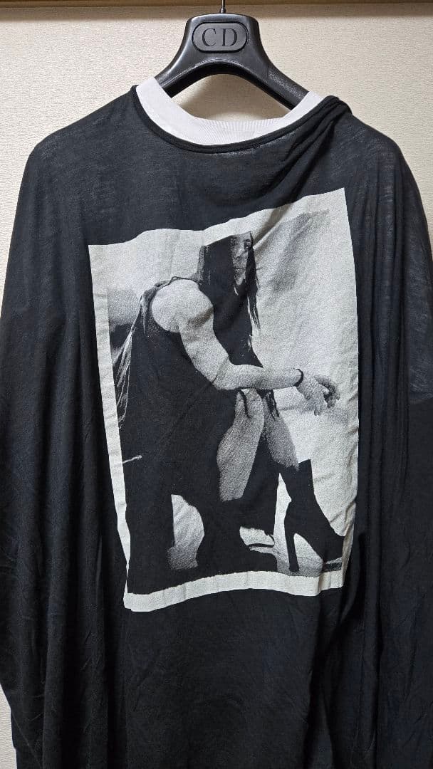 【名作】19FW DRKSHDW LARRY期 リックオウエンス フォトT XS