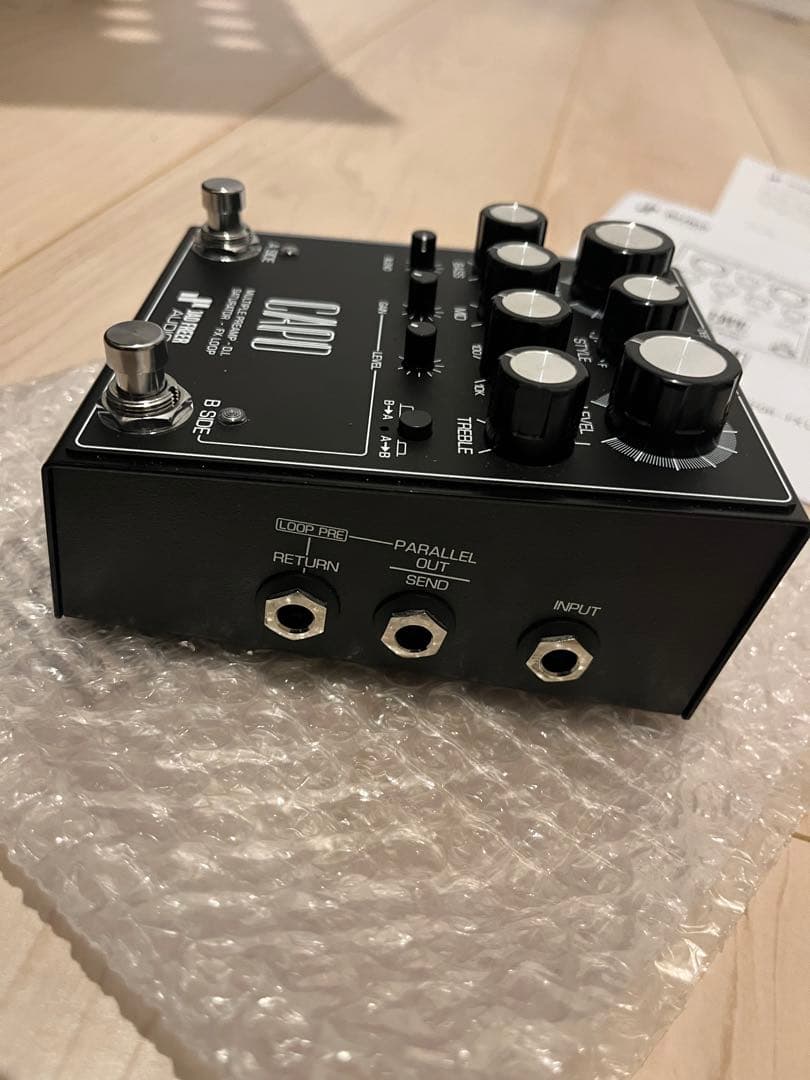 ベース Jad Freer Audio CAPO Bass Preamp