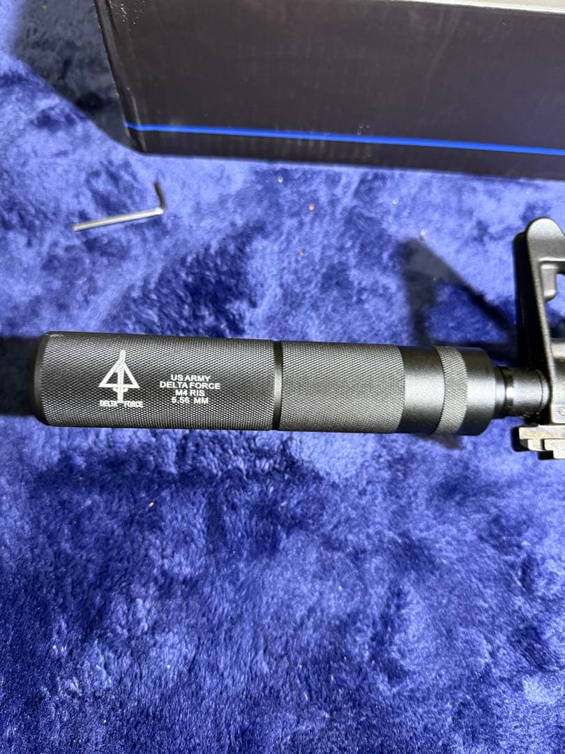 東京マルイ M4 CQB-R ガスブロ 外装カスタム + 迷彩ケース