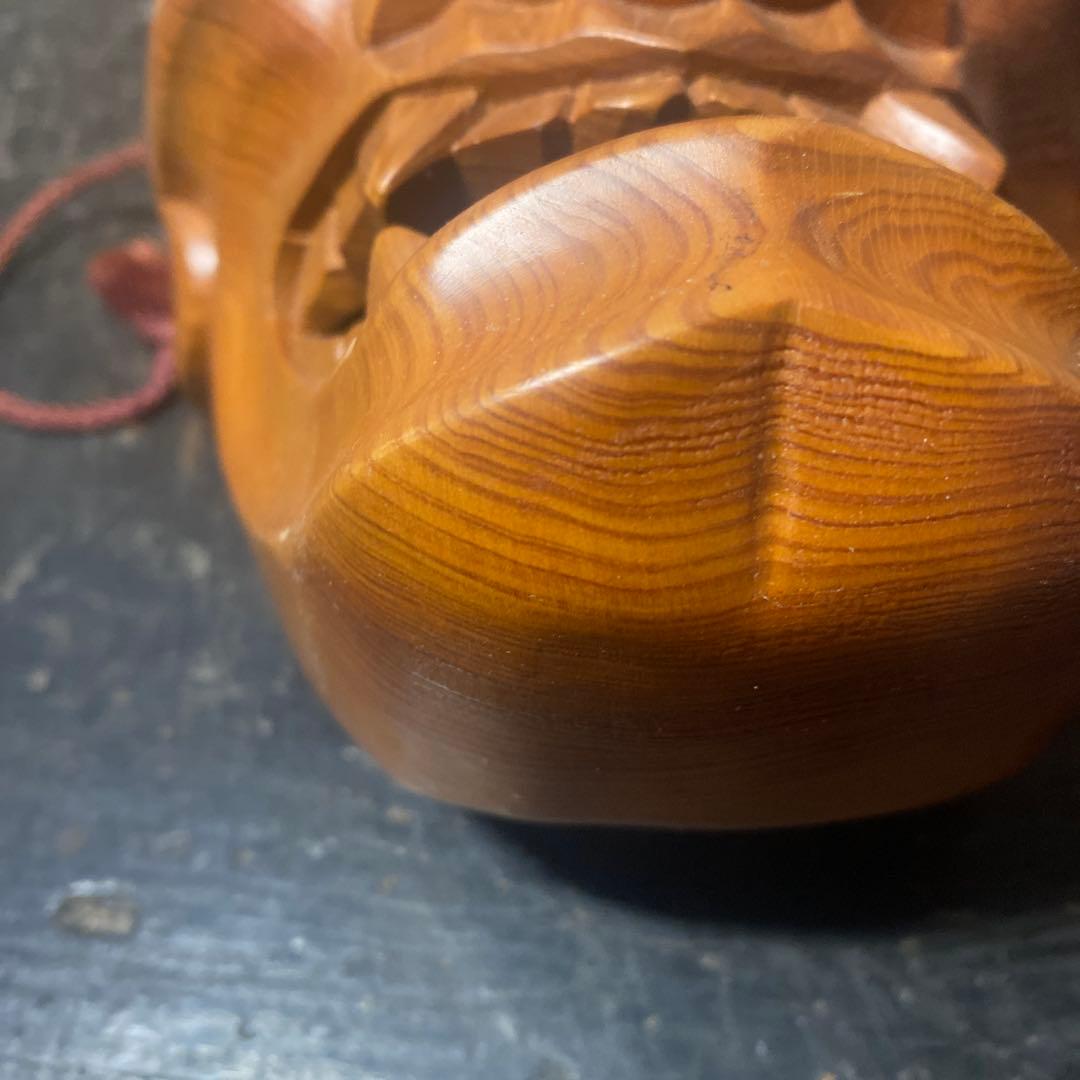 専用　木彫　般若面