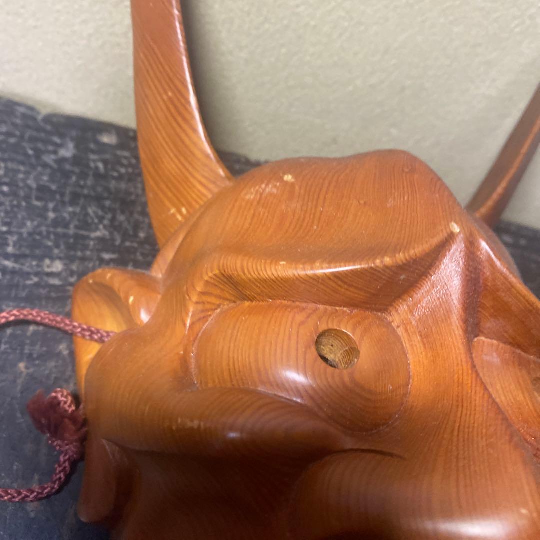 専用　木彫　般若面