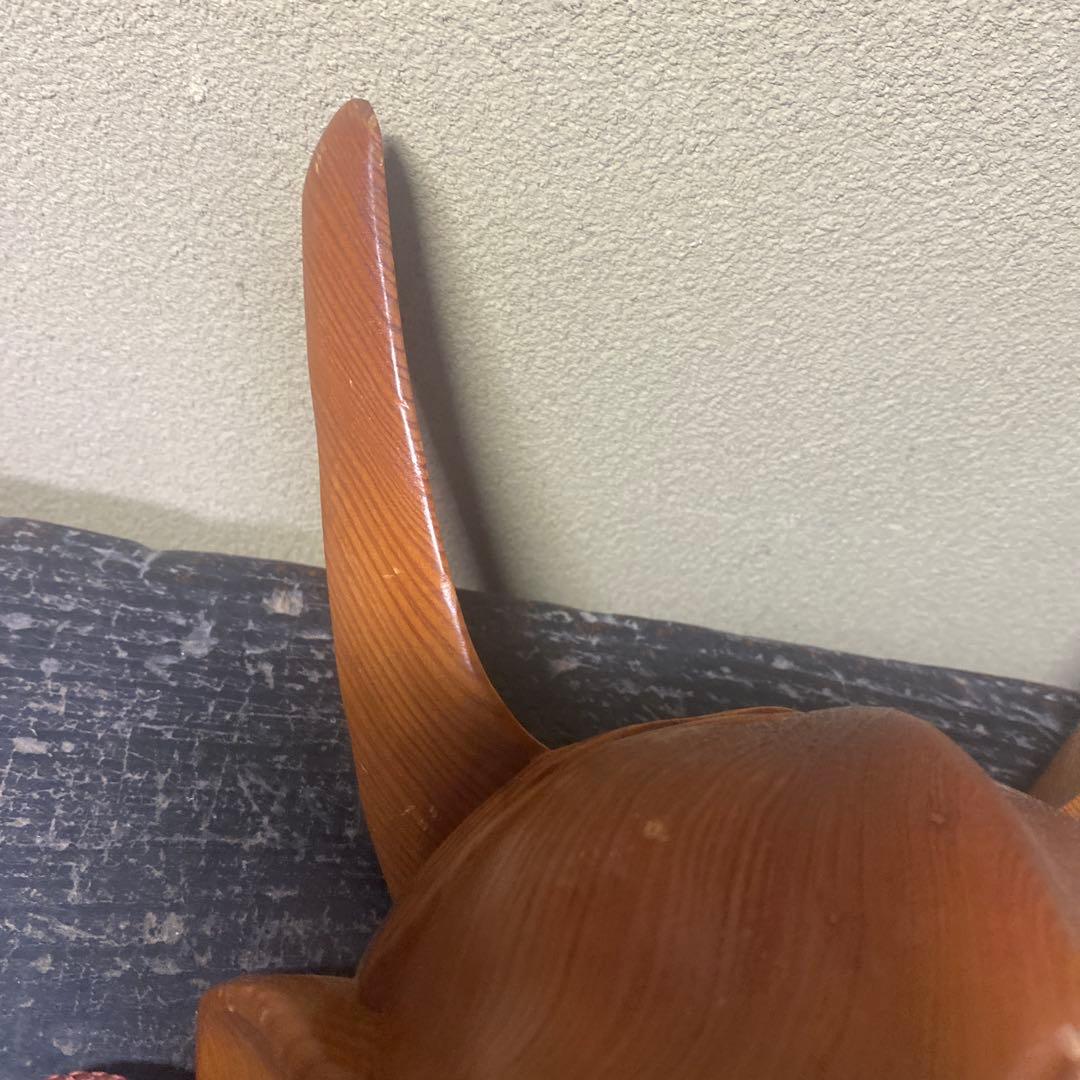 専用　木彫　般若面