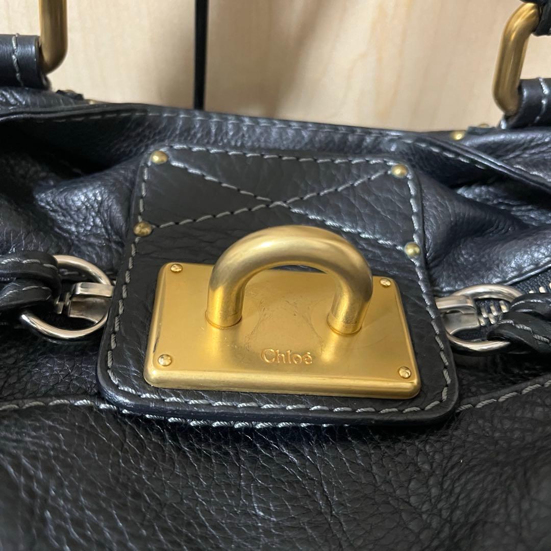 【ありさん】美品Chloé （クロエ）✰パディントンバッグ/ブラック