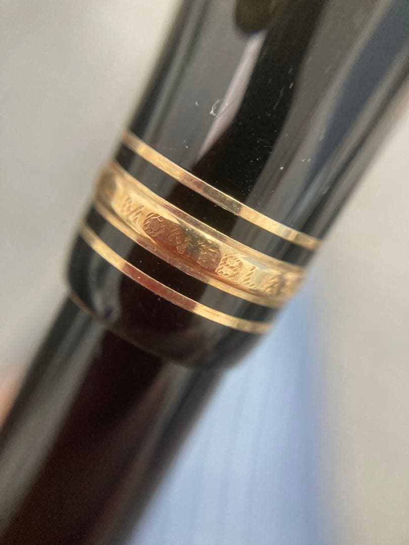 【美品】モンブラン 146 万年筆 M 中字 14K インクセット/おまけ2点付