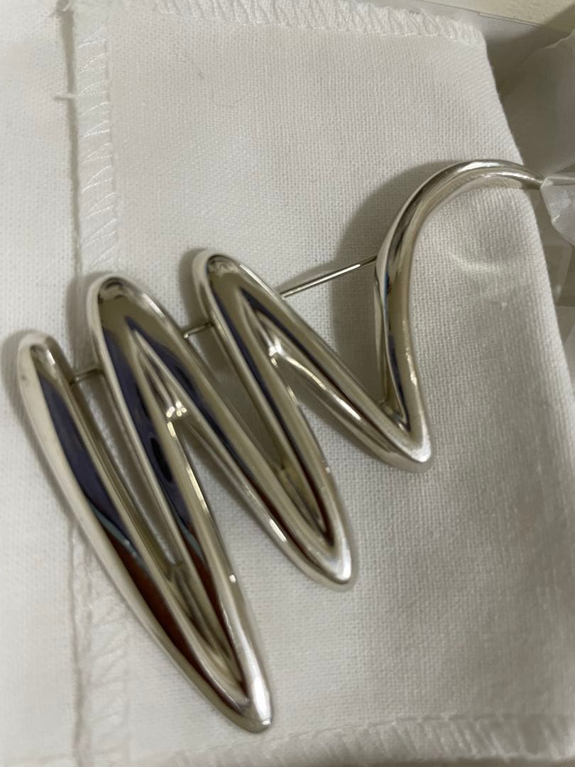 な*＊様 Tiffany ティファニー　ブローチ　スクリブル　シルバー