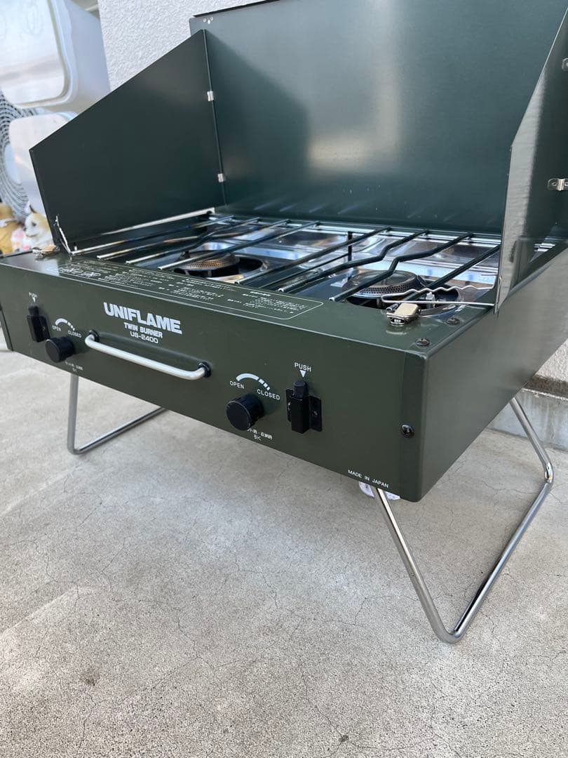 【UNIFLAME】ユニフレームUS-2400 TWIN BURNER