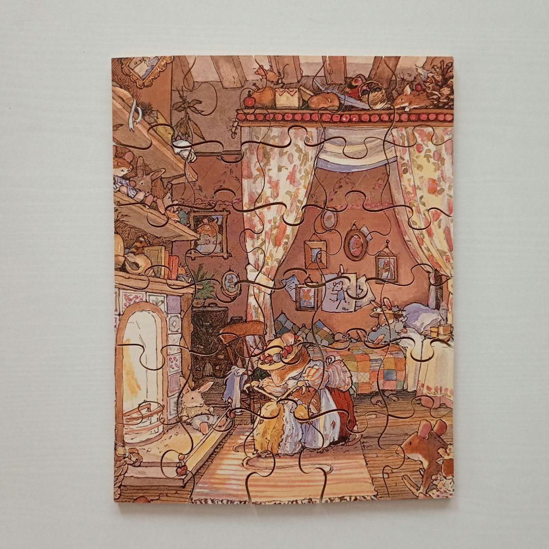 【希少】Brambly Hedge　のばらの村のものがたり　木製ジグゾーパズル