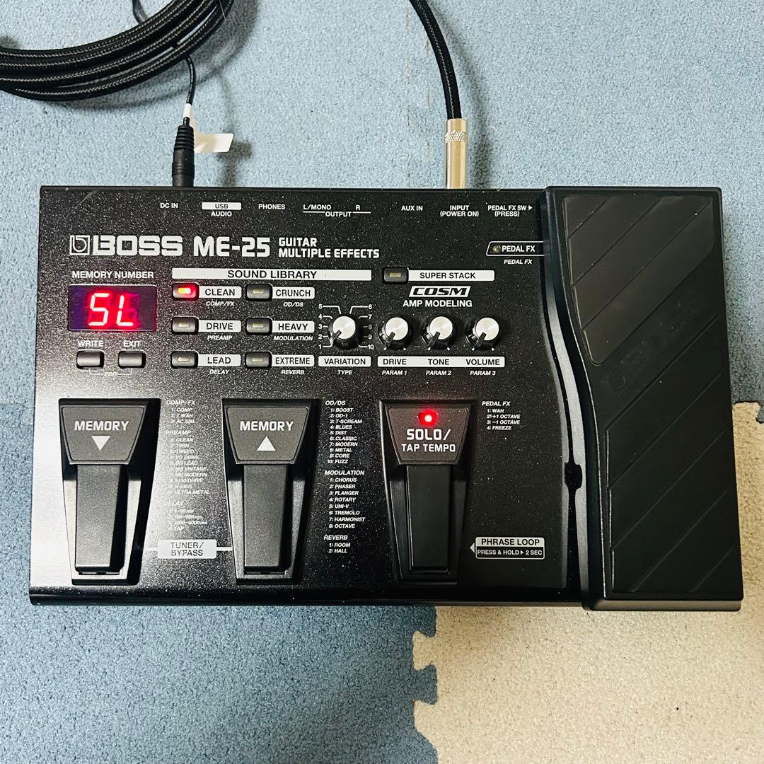 BOSS ME-25 ギターエフェクター　通電動作確認済