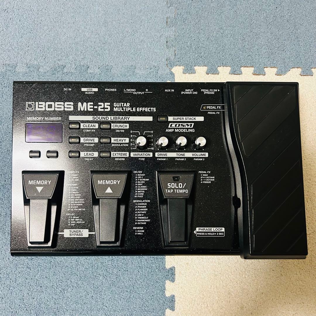 BOSS ME-25 ギターエフェクター　通電動作確認済