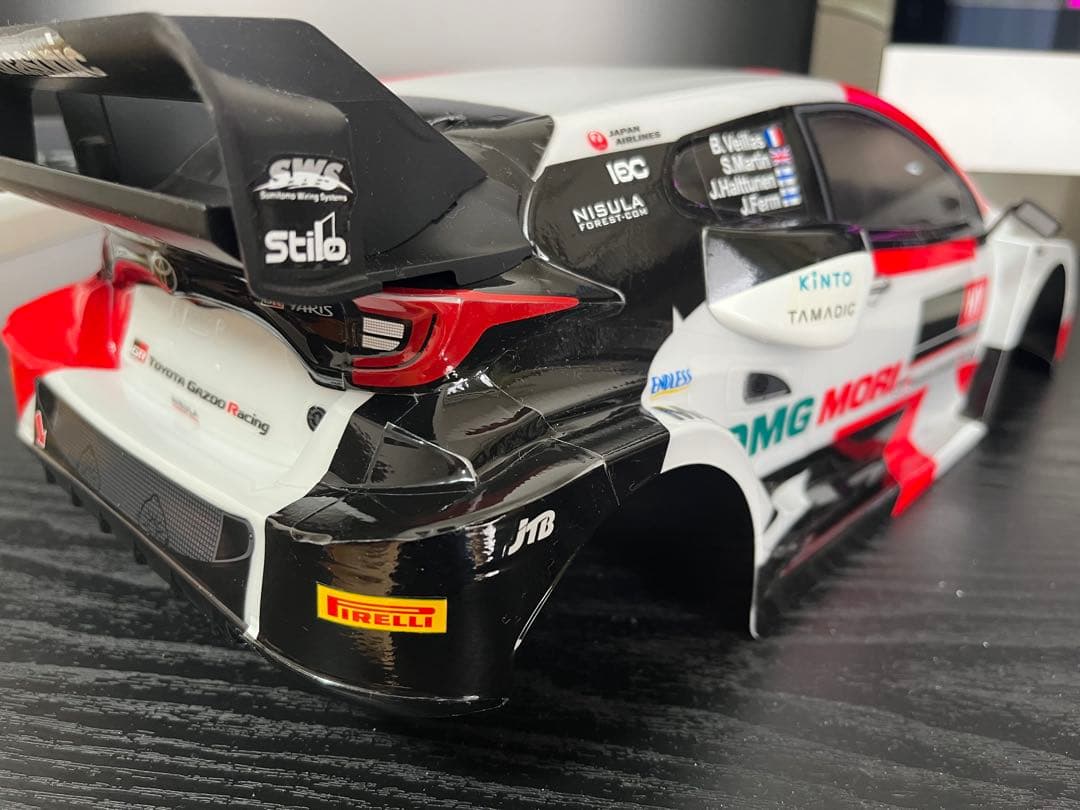 タミヤ ガズー レーシング WRT/GR ヤリス ラリー1 ハイブリッド ボディ