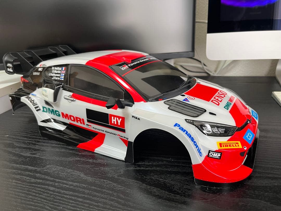 タミヤ ガズー レーシング WRT/GR ヤリス ラリー1 ハイブリッド ボディ