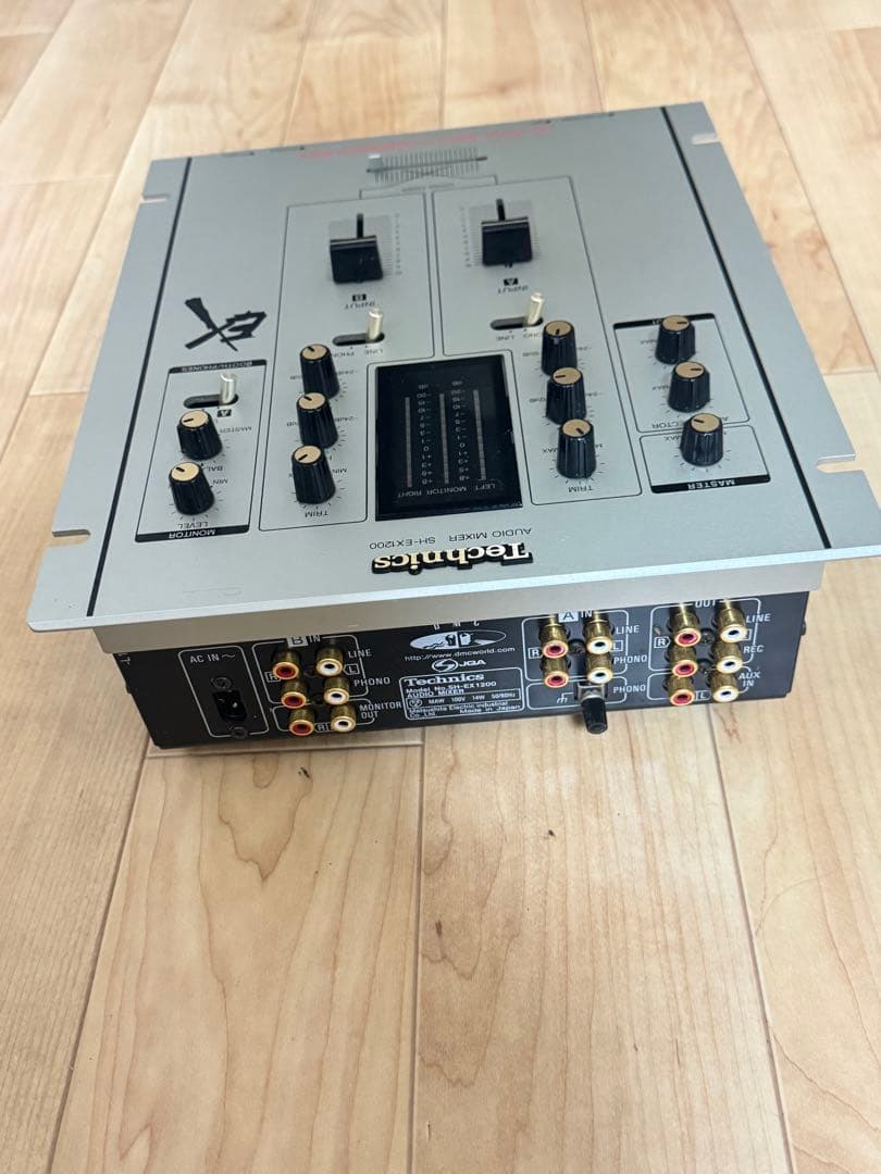 Technics DJ mixer SH 1200 EX シルバー