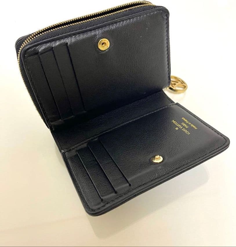 【LOUIS VUITTON】ポルトフォイユ・ルー　ノワール　財布