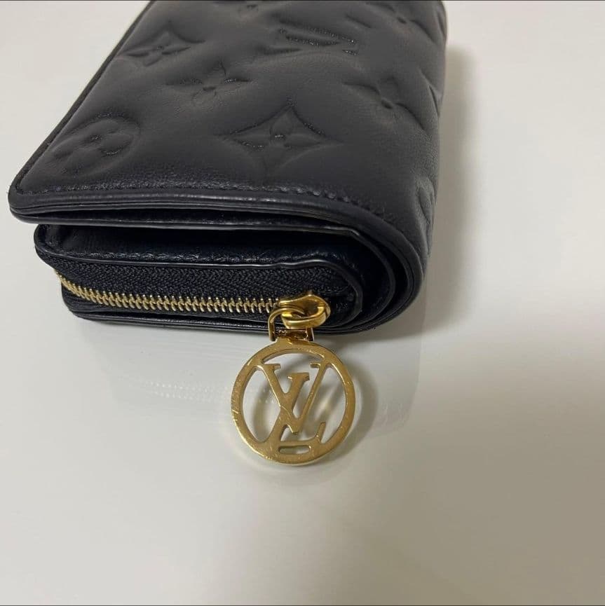 【LOUIS VUITTON】ポルトフォイユ・ルー　ノワール　財布