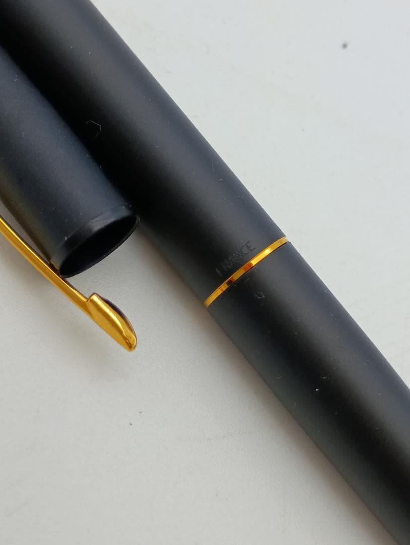 パーカー　ソネット　万年筆　14K　585　マットブラック　ゴールド　フランス製