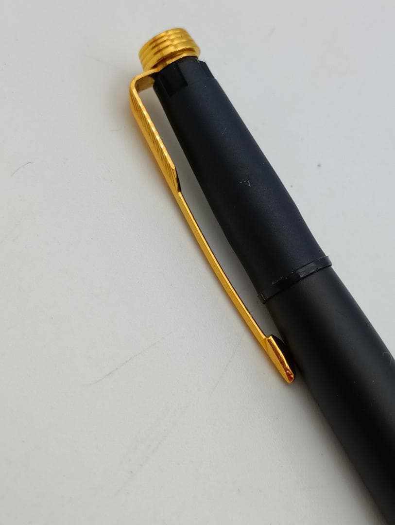 パーカー　ソネット　万年筆　14K　585　マットブラック　ゴールド　フランス製