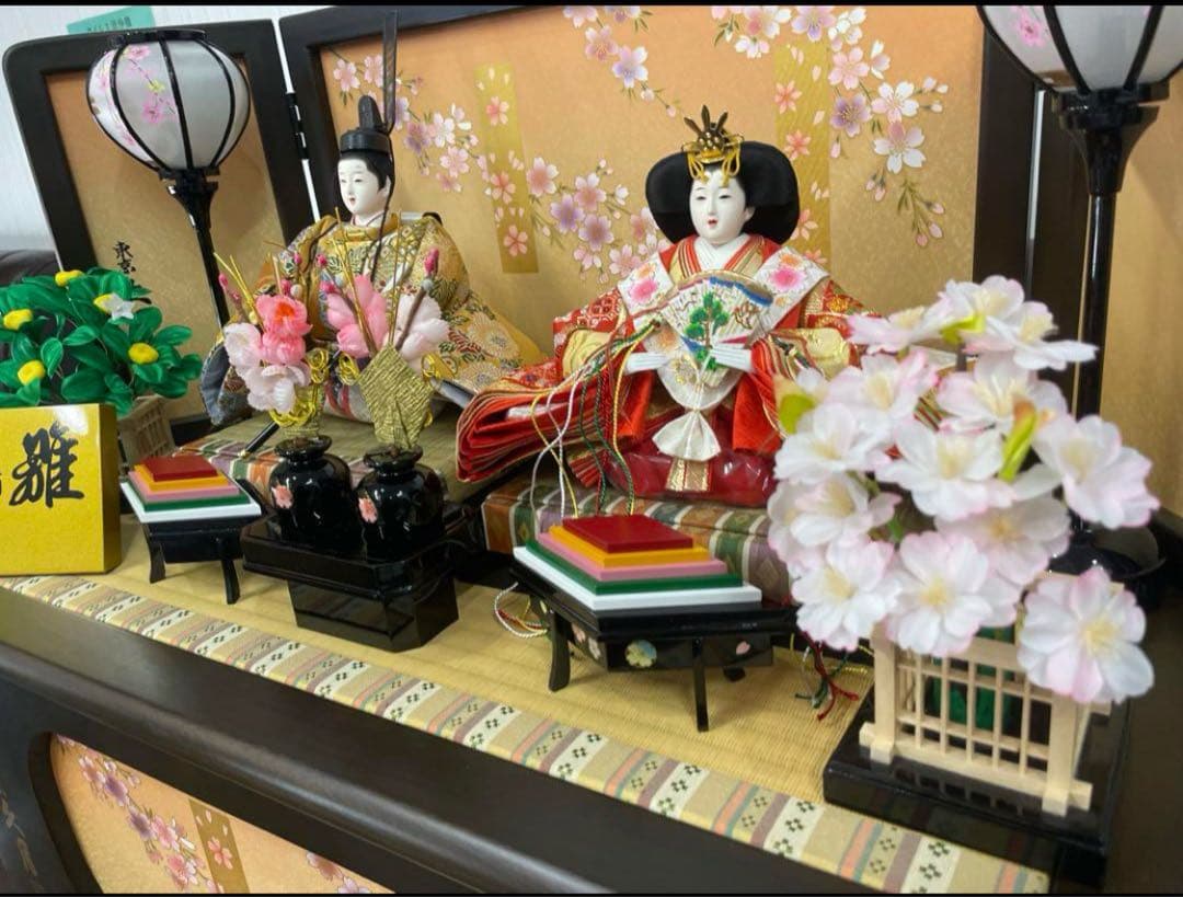 極美品　おひなさま　親王飾り　雛人形　極上品　久月作