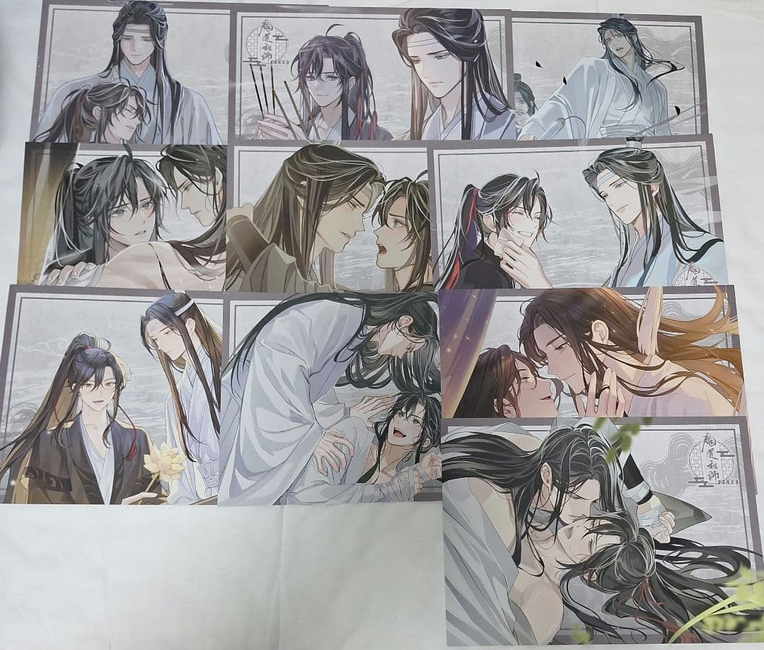 魔道祖師　公式茶屋　ランチョンマット　10種セット