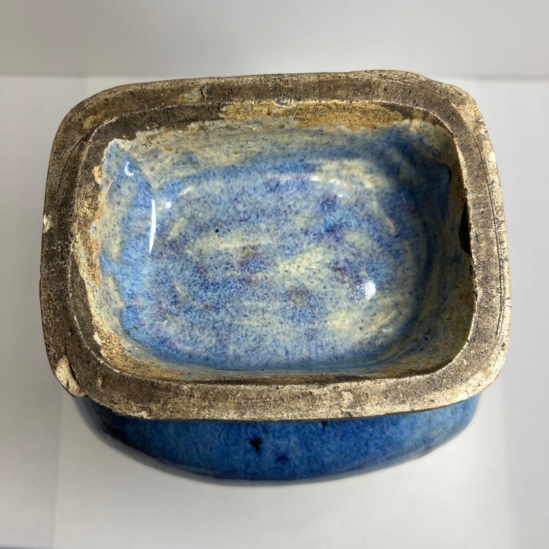 中国清時代　均窯鳥耳花瓶　高さ約30.5㎝　東Y7-1208☆2Fトコエサ