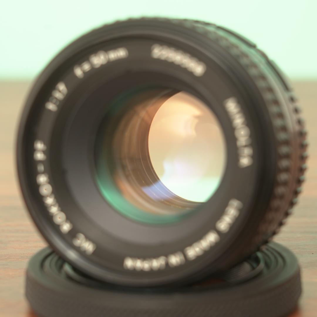 ミノルタ MC ROKKOR-PF 50mm f1.7 オールドレンズ 68