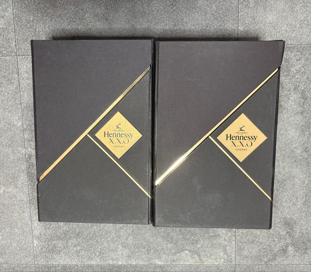 2本セット ヘネシー ＸＸＯ 箱付き 並行品 40度 1000ml