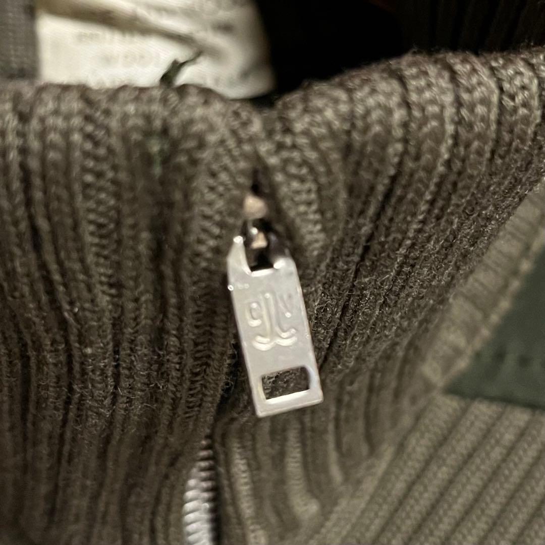 OLD LANVIN ランバン ヴィンテージ ニット ジャケット スエードレザー