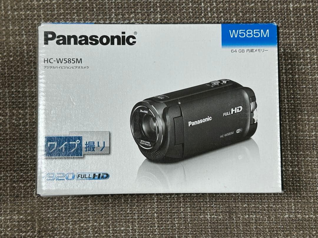Panasonic デジタルハイビジョンビデオカメラHC-W585M ブラウン