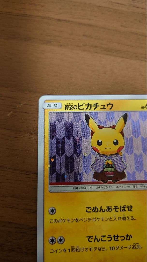 袴姿のピカチュウ