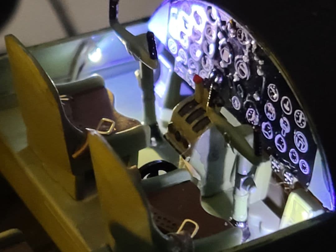 一式陸上攻撃機 山本五十六搭乗機 リアルモーターライズ LED仕様 完成品