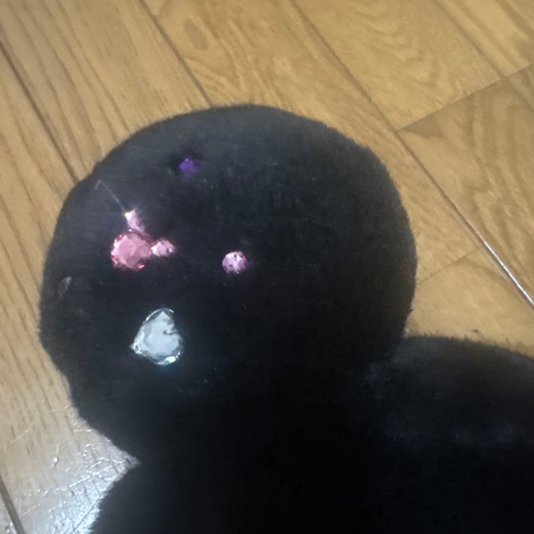 ミッキー風耳付きフリース帽子