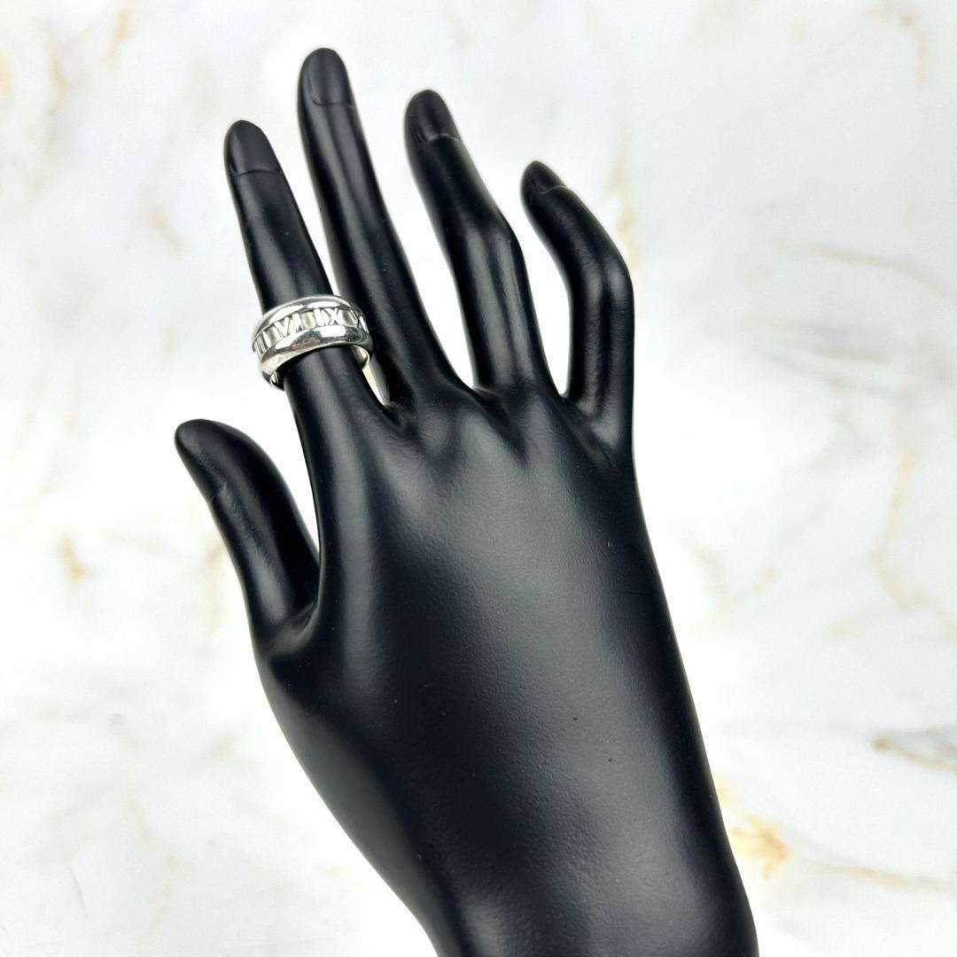 ✨良品✨ ティファニー 指輪 アトラスリング 9号 男女OK シルバー