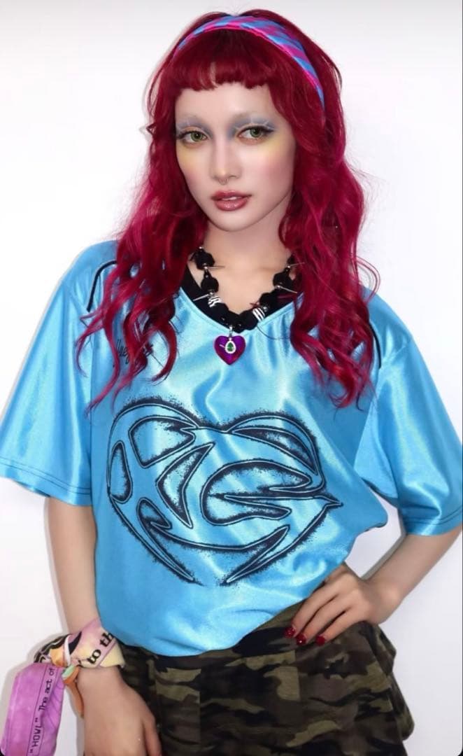 OXG × YUEQI QI Football Oversized Tee